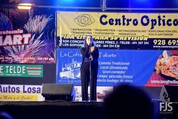 La joven Oneida Rodríguez gana el I Festival de la Canción de Melenara (Foto Francisco Javier Santana)